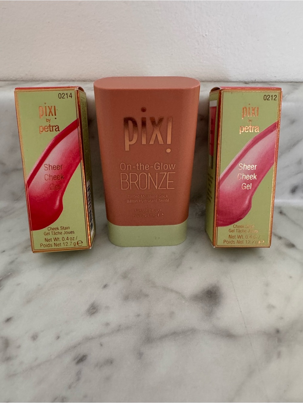 Pixi On-the-Glow Bronze Stick & Sheer Cheek Gel - Bundle